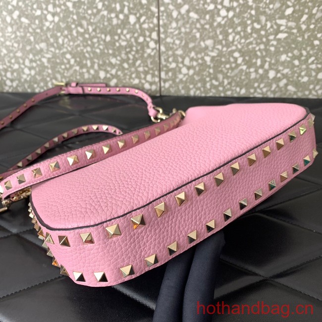 VALENTINO grain calfskin leather bag 0313 pink