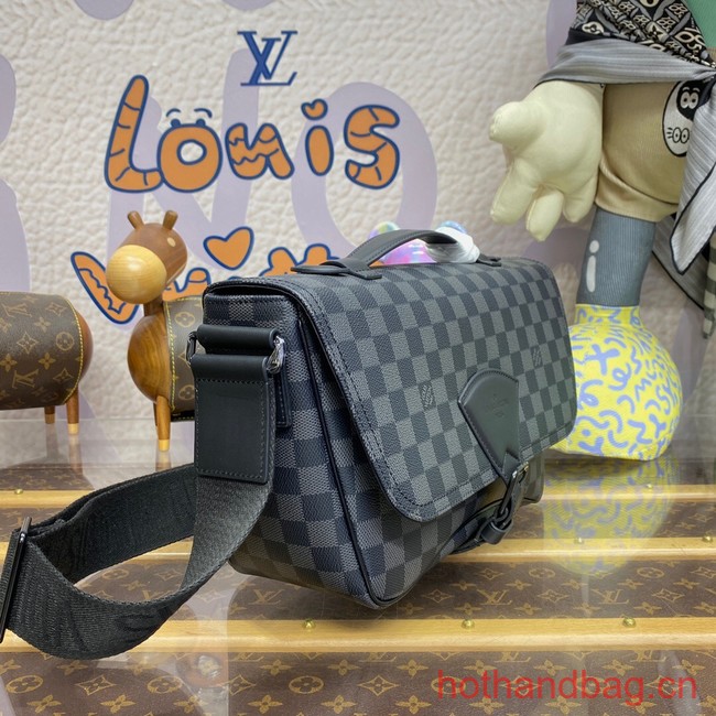 Louis Vuitton Damier Graphite coated canvas Messenger M46685 black