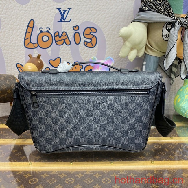 Louis Vuitton Damier Graphite coated canvas Messenger M46685 black