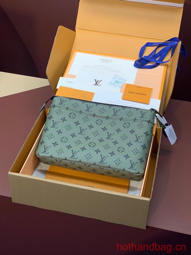 Louis Vuitton Pochette Voyage Souple M82800 Khaki Green