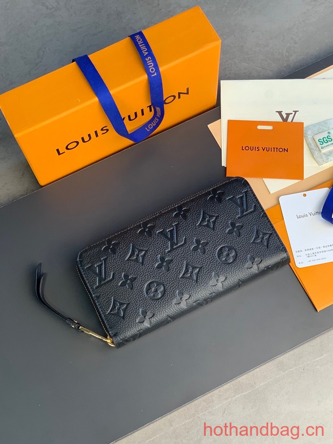 Louis Vuitton Zippy Wallet M60571 black