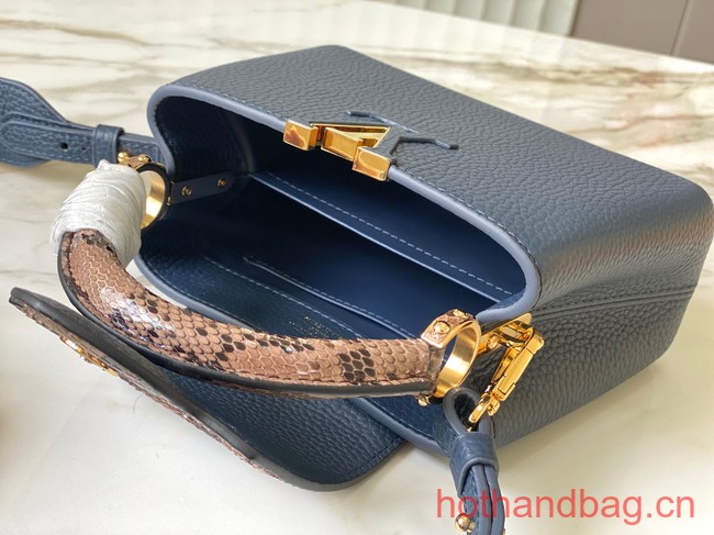 Louis Vuitton Capucines Mini N81209 dark blue