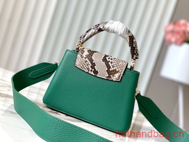 Louis Vuitton Capucines Mini N81209 green