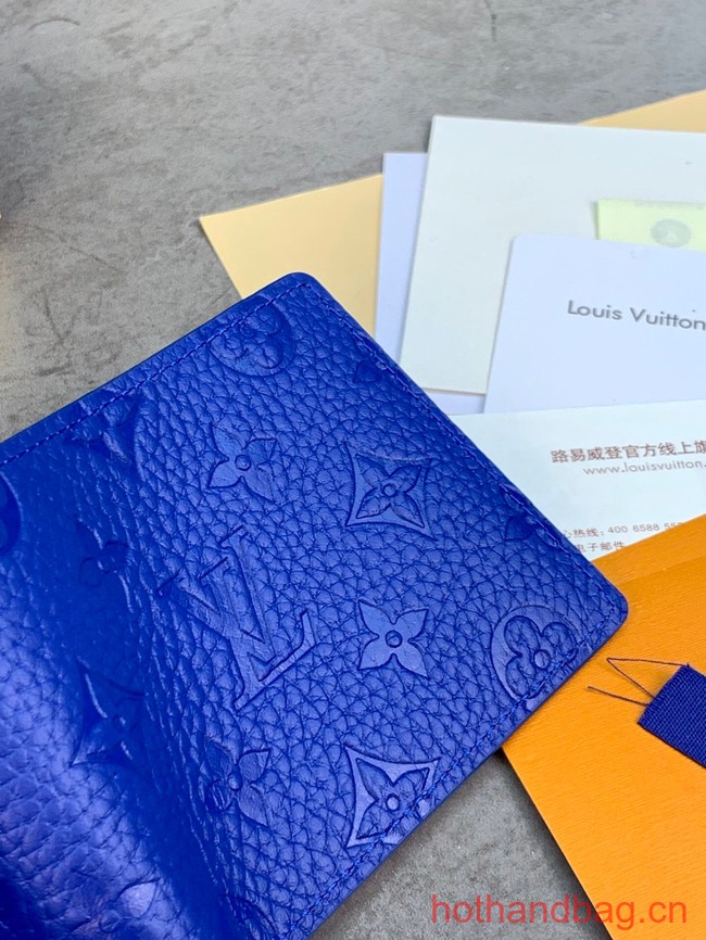 Louis Vuitton Multiple Wallet M82562 blue