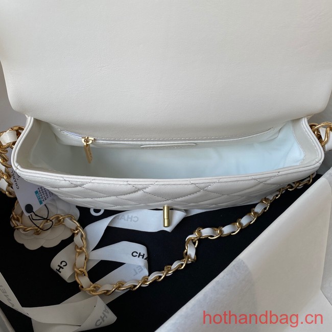 Chanel SMALL FLAP BAG AS4264 WHITE