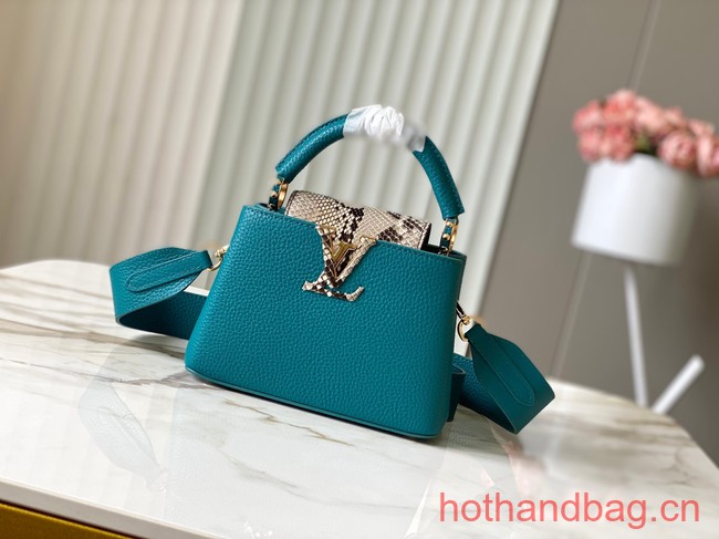 Louis Vuitton Capucines Mini N81209 light blue