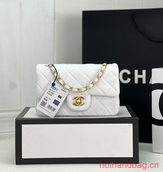 Chanel CLASSIC HANDBAG A1116 WHITE