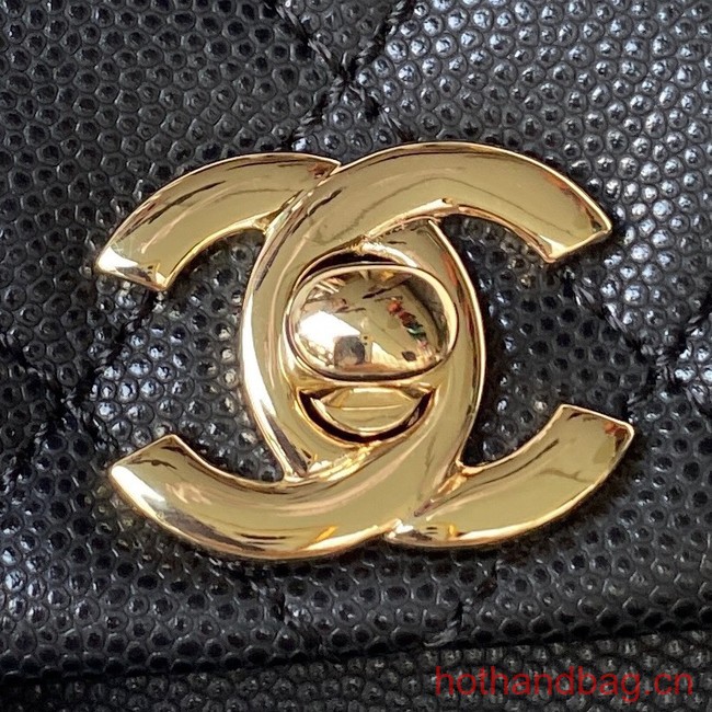 Chanel small BACKPACK AS4398 BLACK