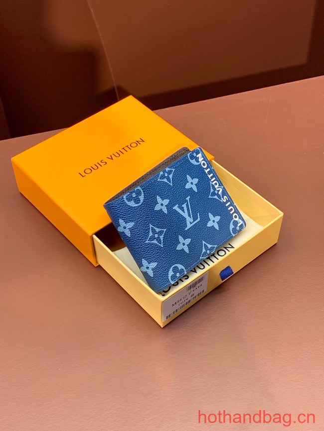 Louis Vuitton Slender Wallet M82798 blue