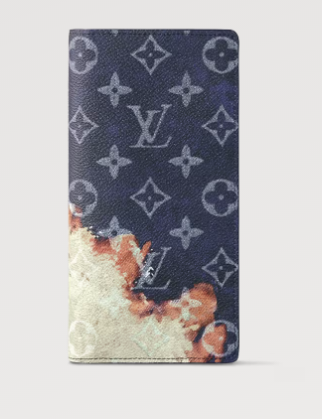 Louis Vuitton Brazza Wallet M82826 Blue