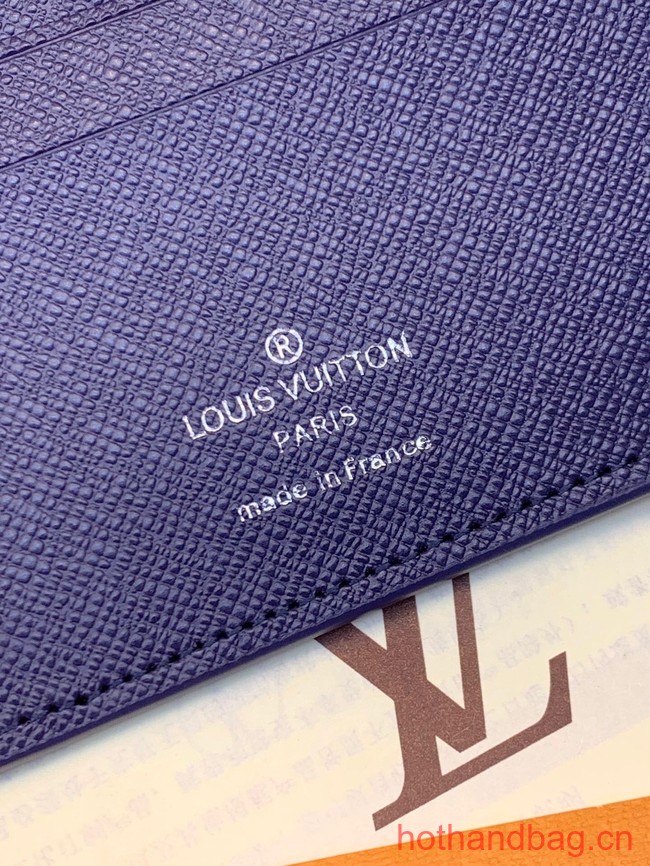 Louis Vuitton Multiple Wallet M82827 Blue