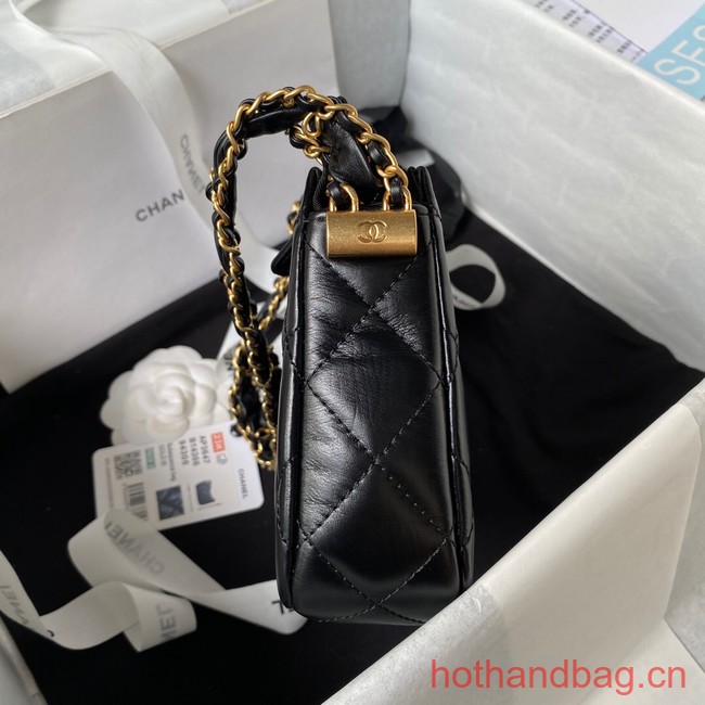 Chanel SMALL HOBO HANDBAG AP3647 black