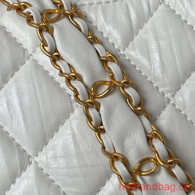 Chanel SMALL HOBO HANDBAG AP3647 white