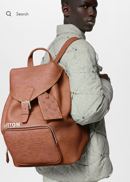 Louis Vuitton Montsouris Backpack M23099 Cognac