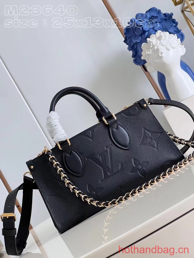 Louis Vuitton OnTheGo East West M23640 black