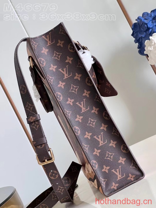 Louis Vuitton Sac Plat NV M46679 Brown