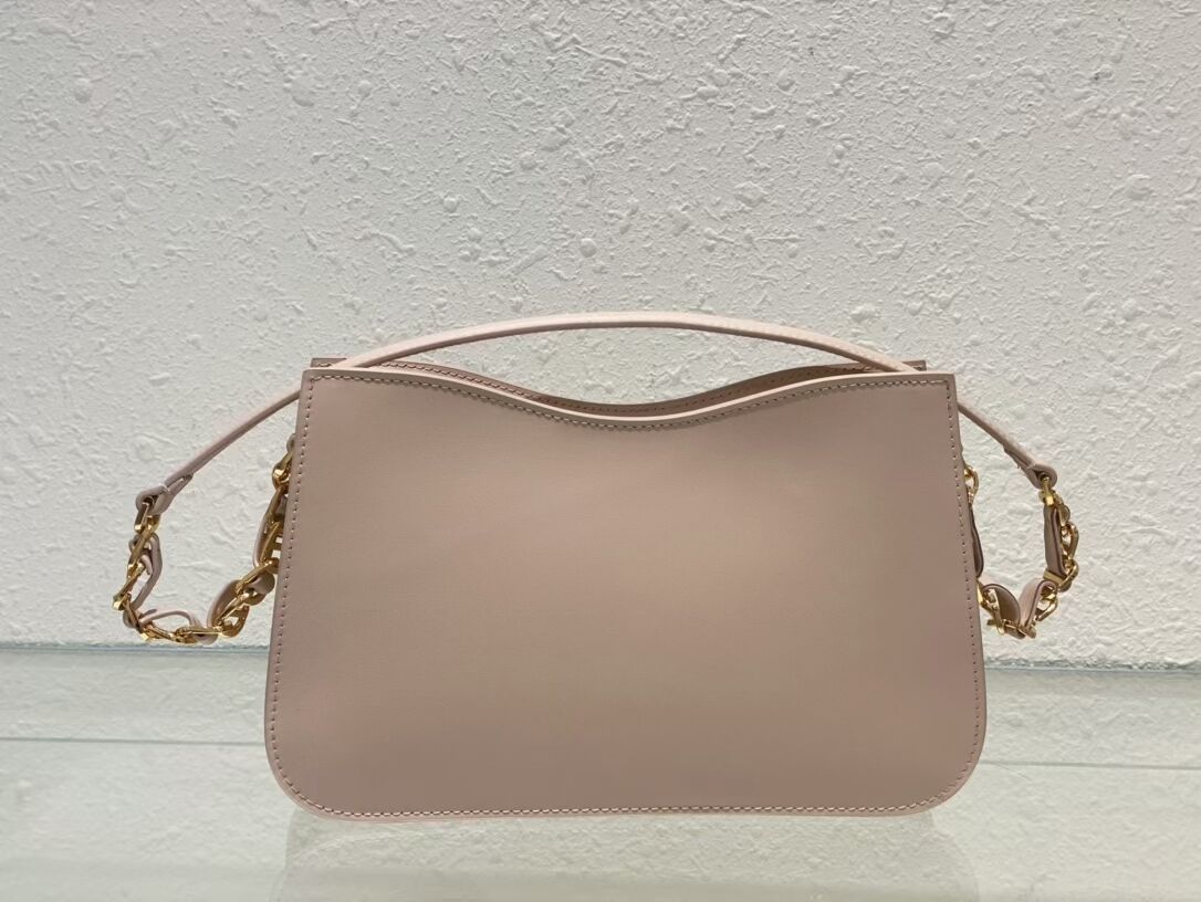 Dior CD SIGNATURE MINI BAG Beige Calfskin with Embossed CD Signature C02229A