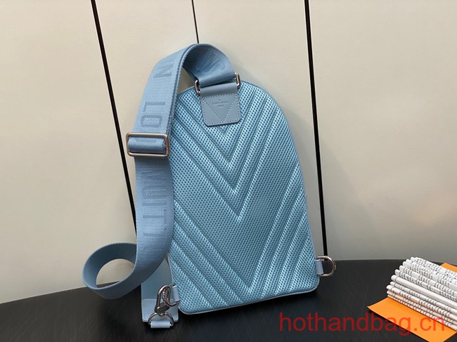 Louis Vuitton Pilot Slingbag M23765 light blue