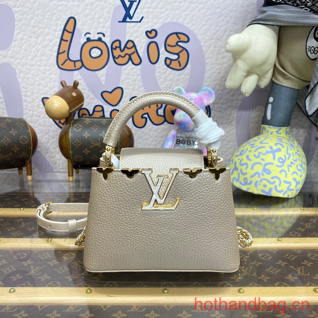 Louis Vuitton Capucines Mini M22436 gray