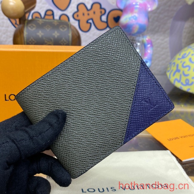 Louis Vuitton Multiple Wallet M30988 Teal