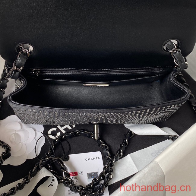 Chanel SMALL FLAP BAG A01116 BLACK