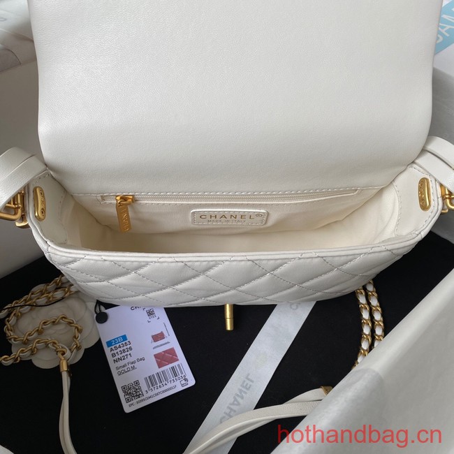 Chanel SMALL FLAP BAG AS4353 WHITE