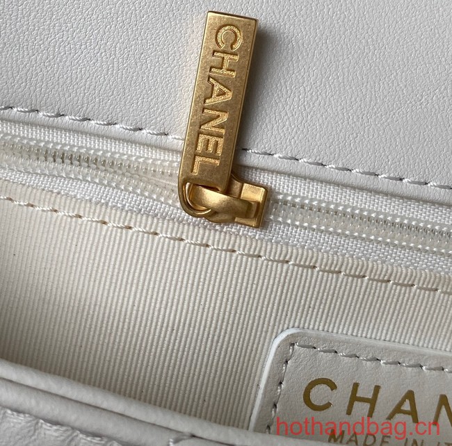 Chanel SMALL FLAP BAG AS4353 WHITE