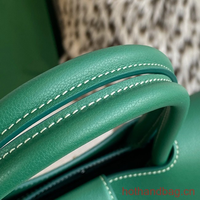 Goyard Calfskin Leather Tote Bag 20300 green