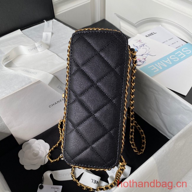 Chanel SMALL BACKPACK AS4490 black