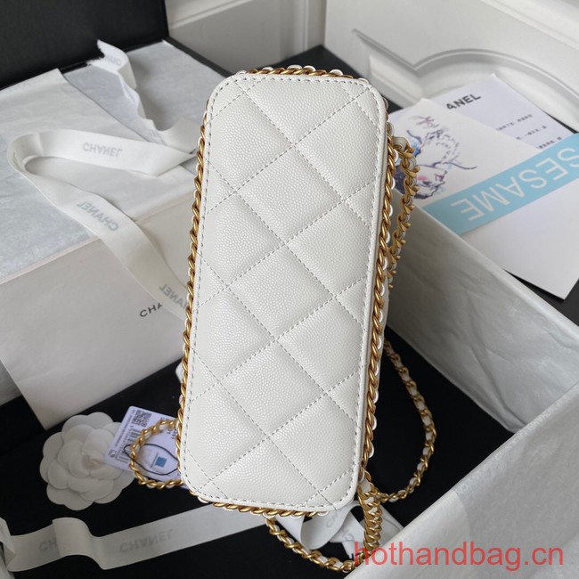 Chanel SMALL BACKPACK AS4490 white