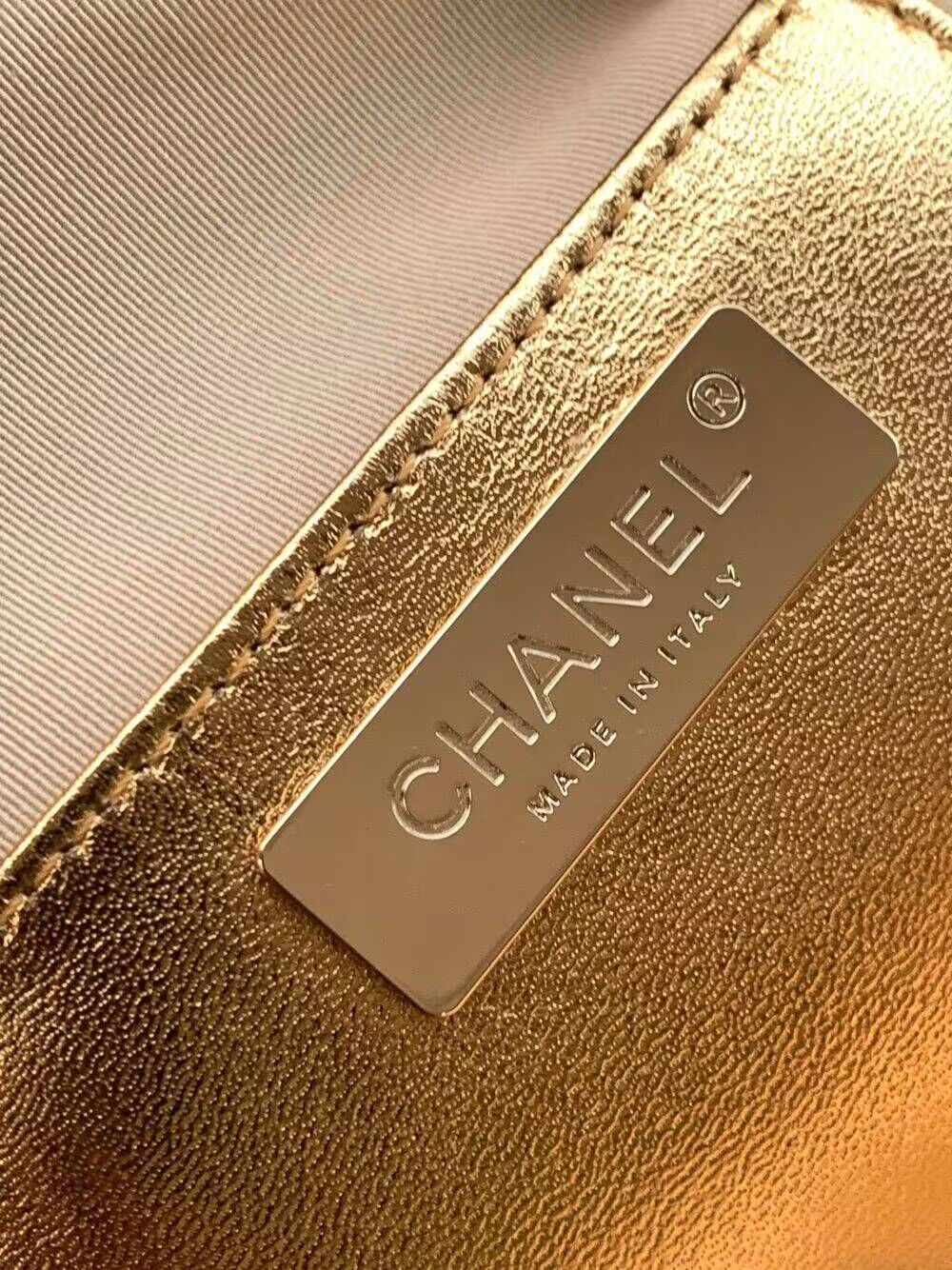 Chanel 24C Original Leather Star Bag AS4579 Gold