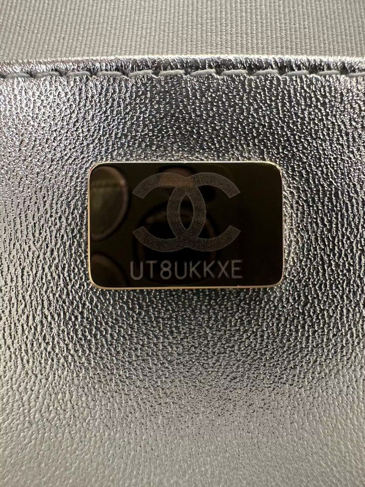 Chanel 24C Original Leather Star Bag AS4579 Silver