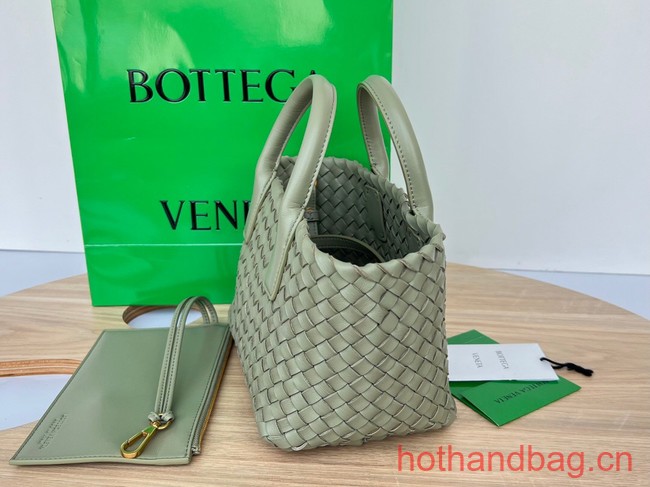 Bottega Veneta Mini Cabat 709464 Travertine