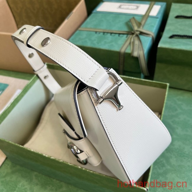 GUCCI HORSEBIT 1955 SMALL SHOULDER BAG 764155 White