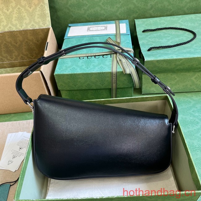 GUCCI HORSEBIT 1955 SMALL SHOULDER BAG 764155 black