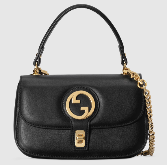 GUCCI BLONDIE SMALL TOP HANDLE BAG 735101 black