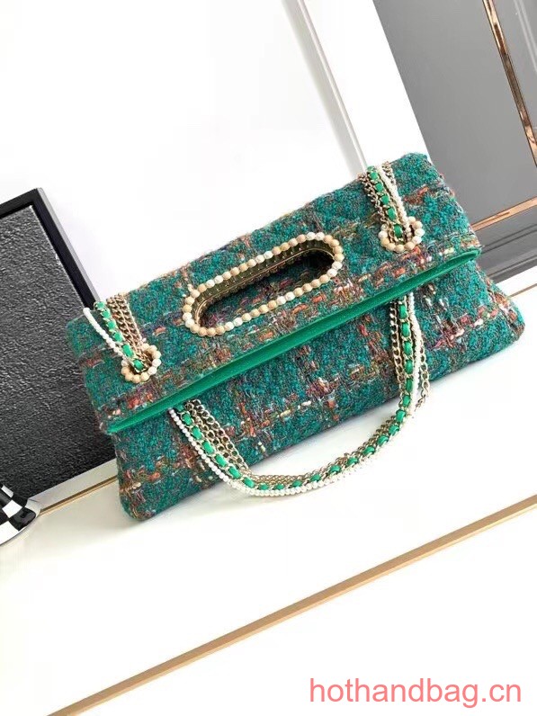 Chanel CLASSIC HANDBAG AS4222 green