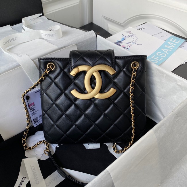 Chanel SMALL MESSENGER BAG AS4596 BLACK