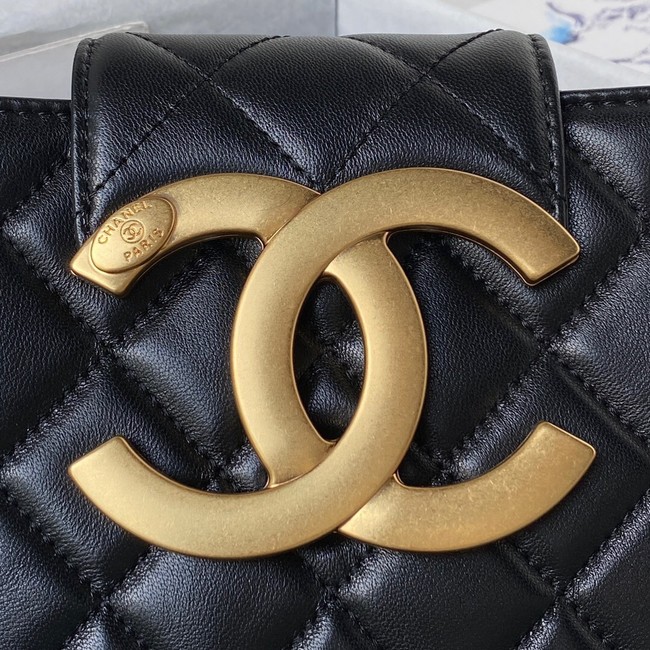 Chanel SMALL MESSENGER BAG AS4596 BLACK