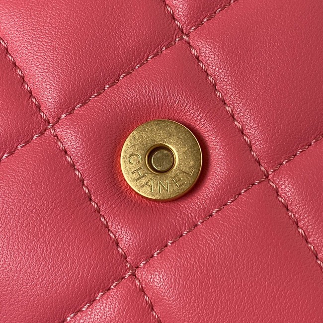 Chanel SMALL MESSENGER BAG AS4609 Fuchsia