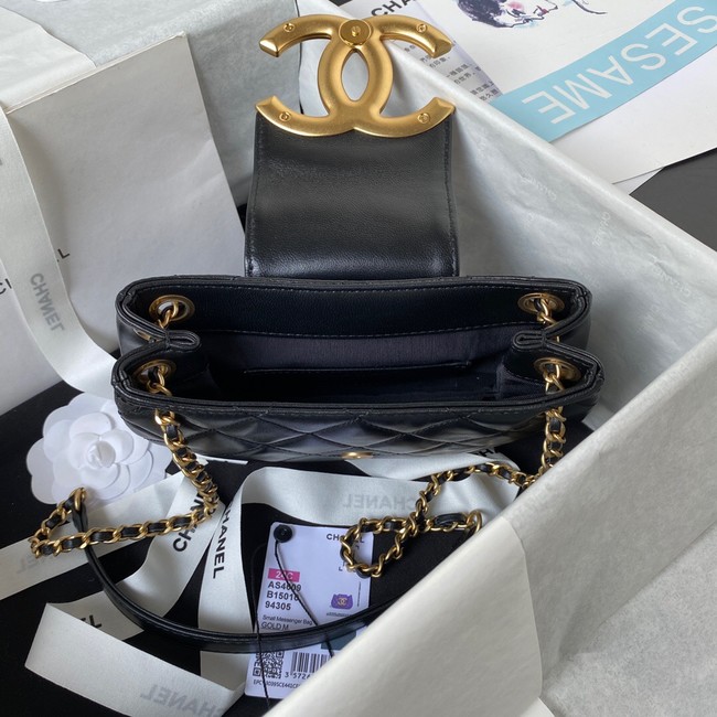 Chanel SMALL MESSENGER BAG AS4609 black