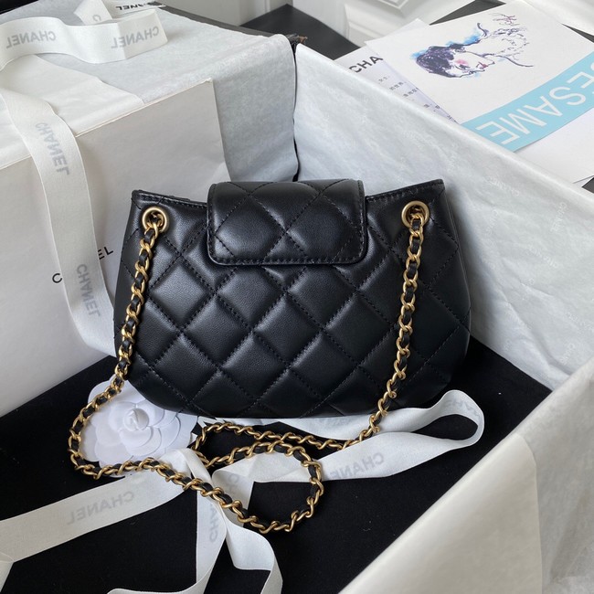 Chanel SMALL MESSENGER BAG AS4609 black