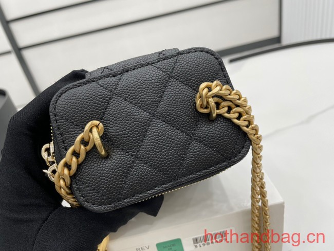 Chanel NANO CLUTCH WITH CHAIN A68129 black