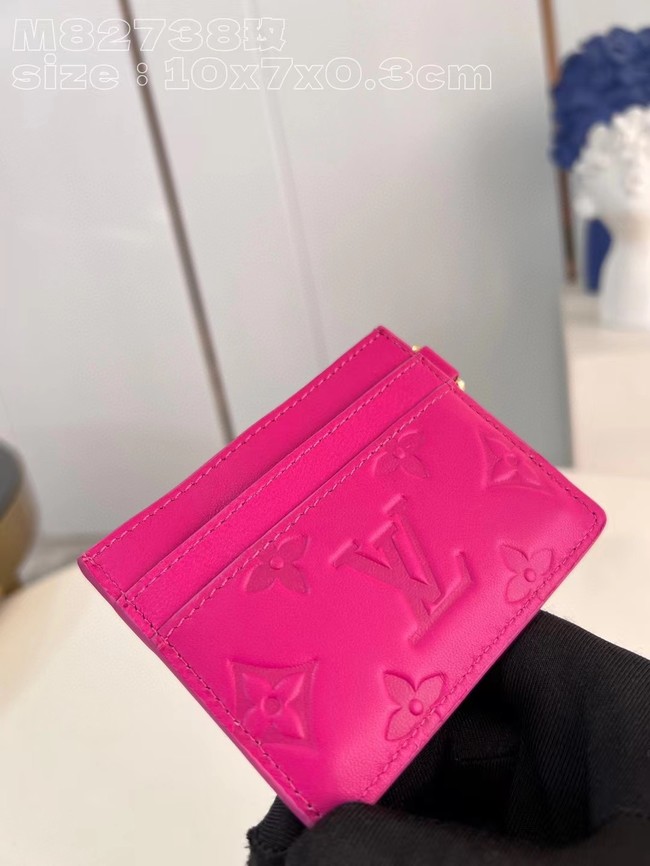 Louis Vuitton Card Holder M82738 Rose Bougainvillier Pink