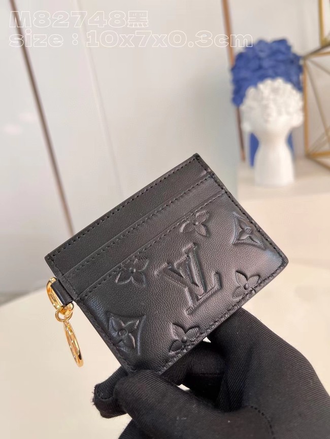 Louis Vuitton Card Holder M82738 black