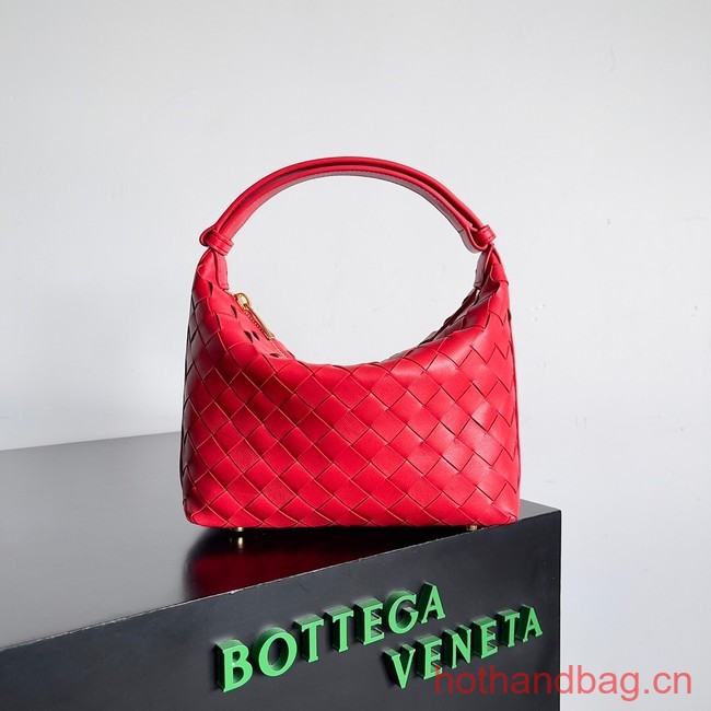 Bottega Veneta Mini Wallace 754443 red