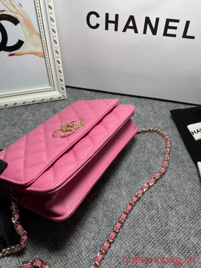 Chanel WALLET ON CHAIN AP1794 pink