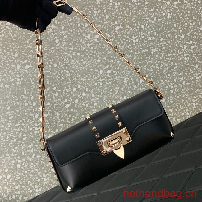 VALENTINO Rockstud 23 smooth calfskin bag 0M77Q black