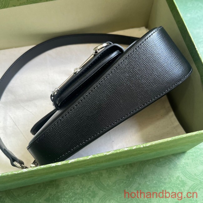 GUCCI HORSEBIT 1955 MINI SHOULDER BAG 774209 black