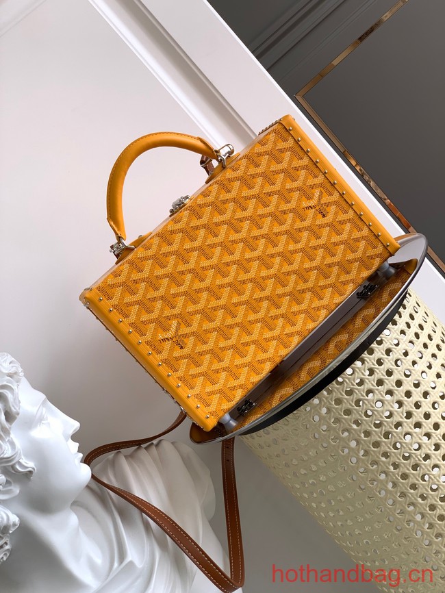 Goyard Calfskin Leather Tote Bag 20301 yellow